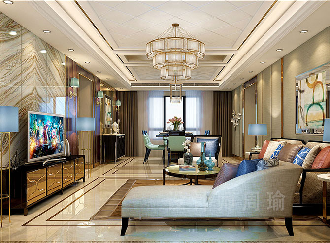 一级肥婆bb视频世纪江尚三室两厅168平装修设计效果欣赏